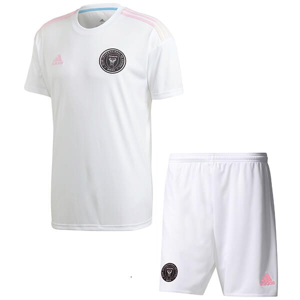 Camiseta Inter Miami Segunda equipación Niños 2020-2021 Blanco